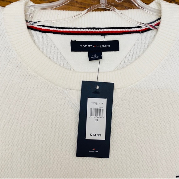 Tommy white Sweater - Picture 2 of 4